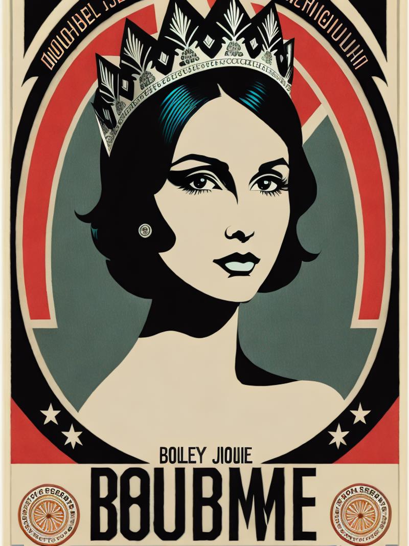 00934-1074047481-a poster of a woman with a crown on her head and the words boheme eo jolisy on her chest by Shepard Fairey.png